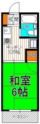 第1藤マンション303号室【間取り図】