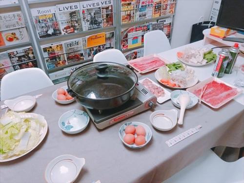 すき焼き（関東風）で忘年会をバッカス不動産で開催の画像1