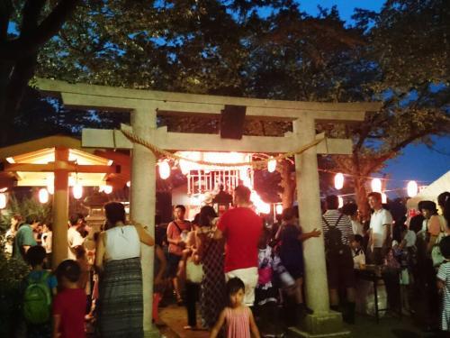 【生田の街】五反田神社の盆踊りがありました。の画像1