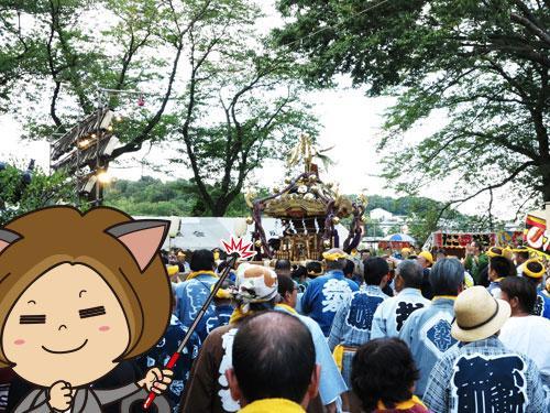 【生田の街】生田駅スグそば！五反田神社で小さな秋祭り♪の画像1